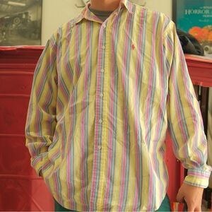Ralph Lauren Multicolor Striped Men's Shirt